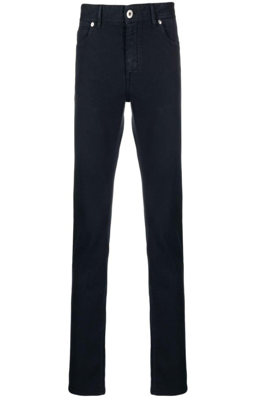 Low-rise slim-fit jeans