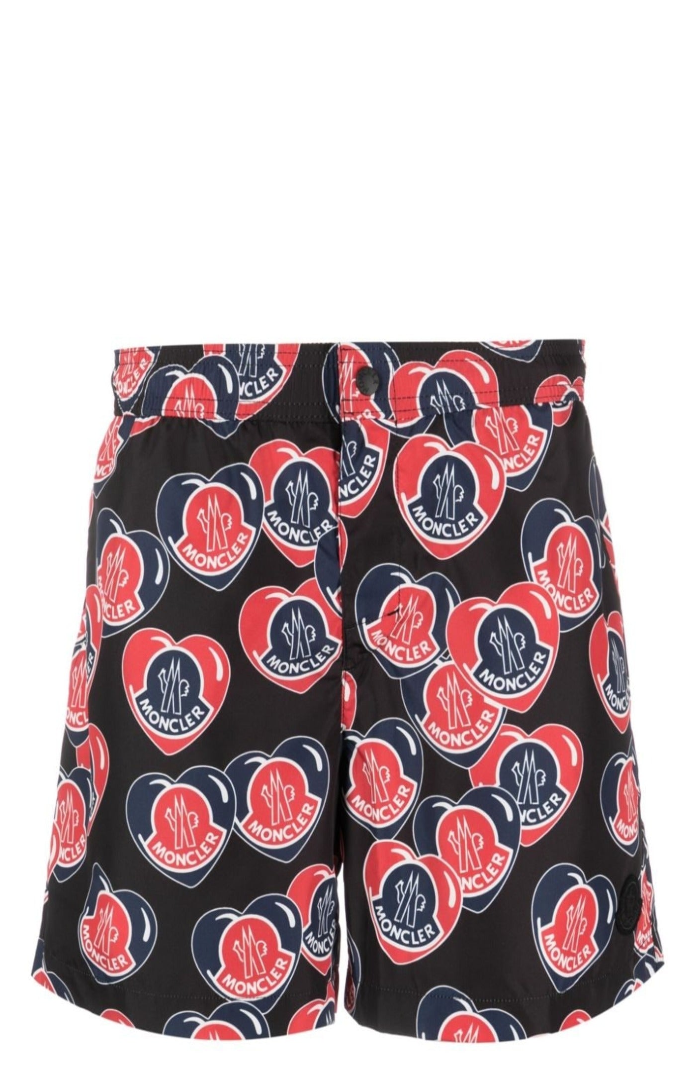 Load image into Gallery viewer, Logo-print swim shorts