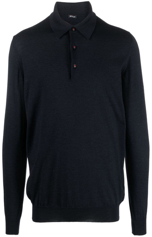 Long-sleeve polo shirt