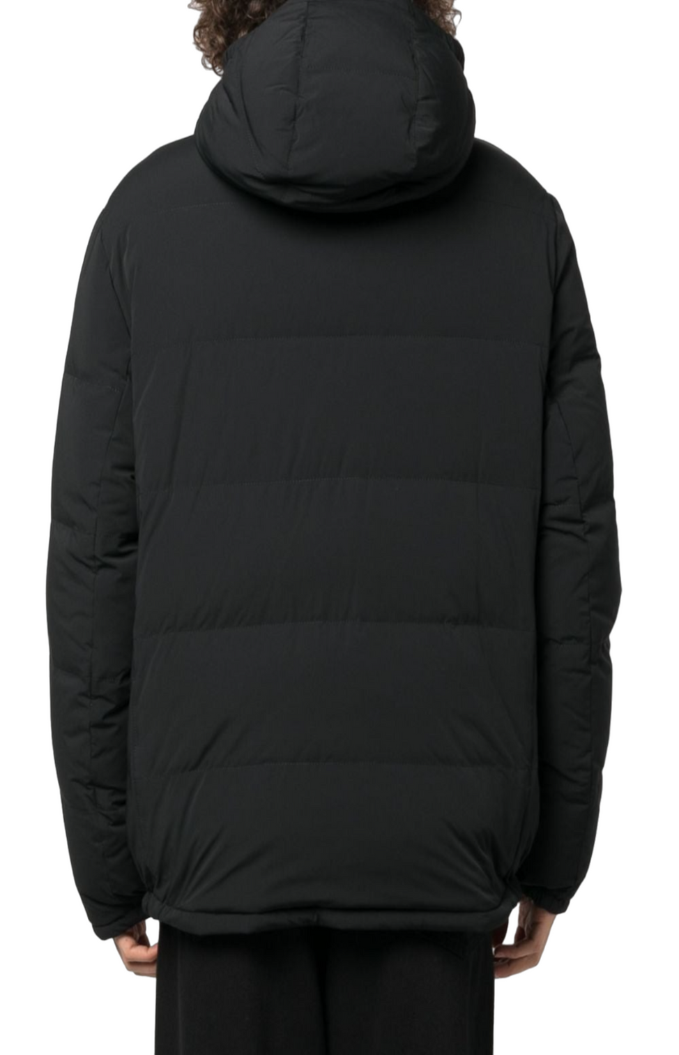 Quilted zip-up padded jacket