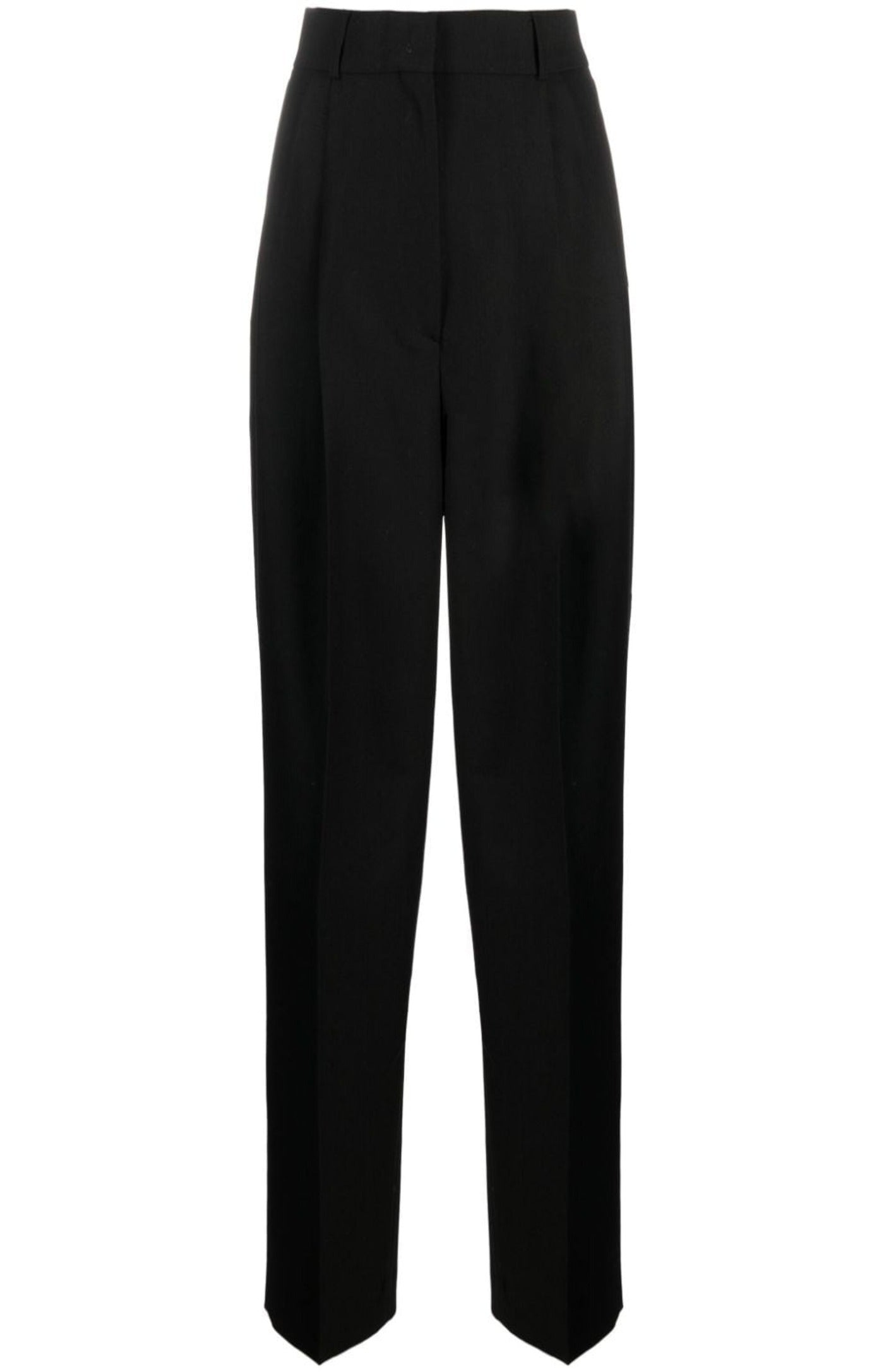 Load image into Gallery viewer, High-waisted pleated trousers