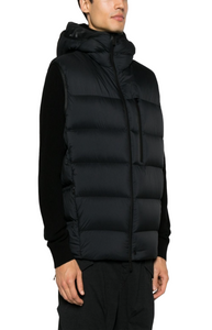 Padded hooded gilet