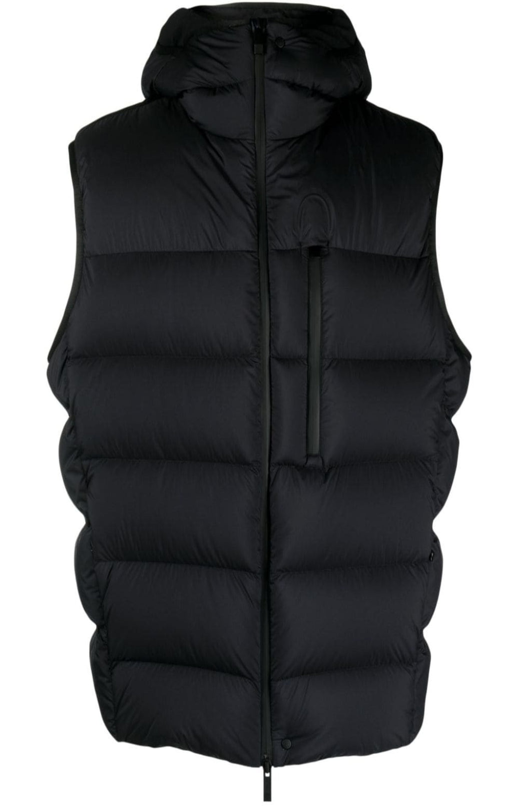 Padded hooded gilet