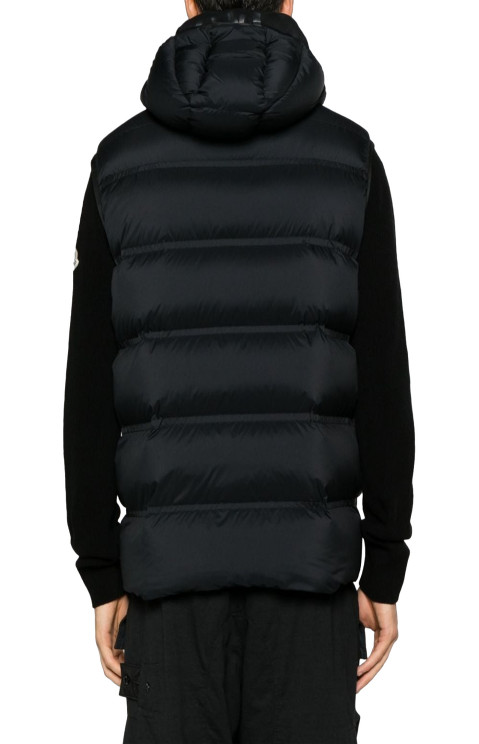 Padded hooded gilet