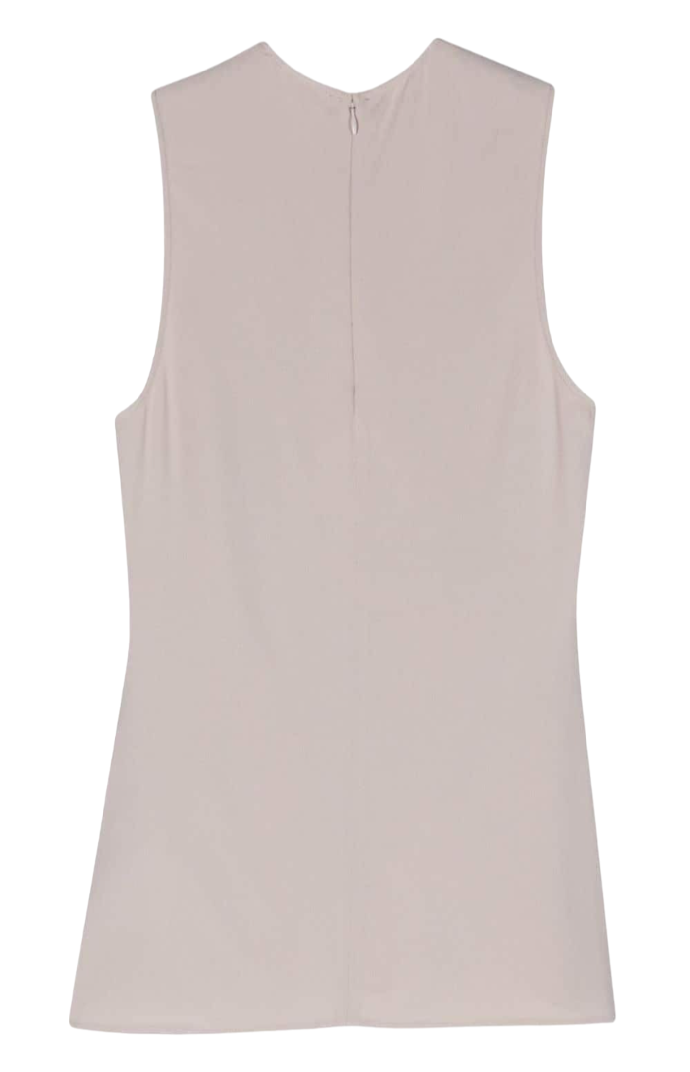 Load image into Gallery viewer, Round-neck crepe tank top