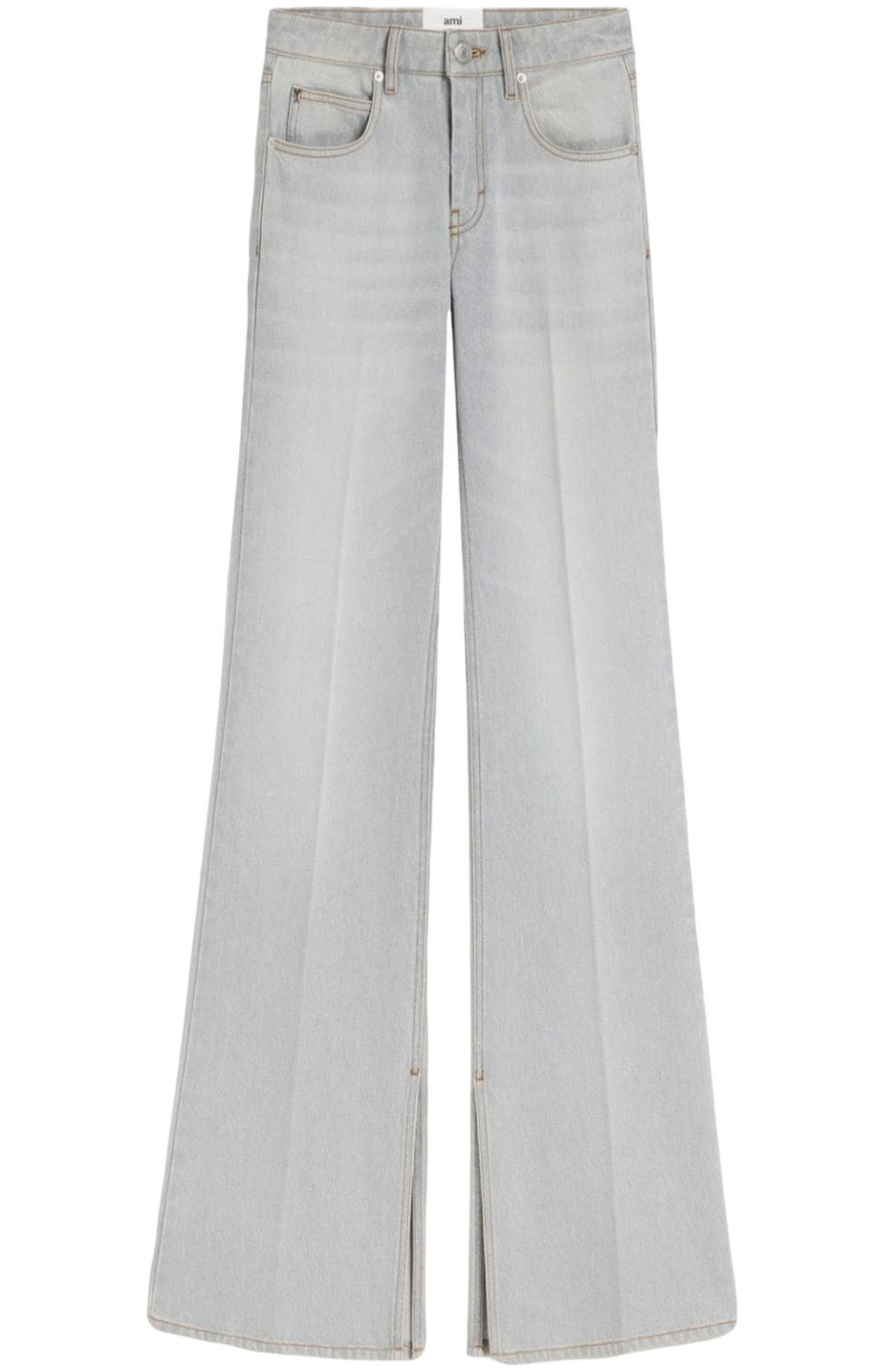 High-rise wide-leg jeans