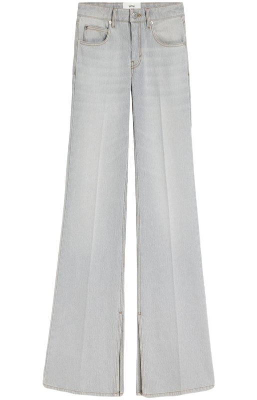 High-rise wide-leg jeans