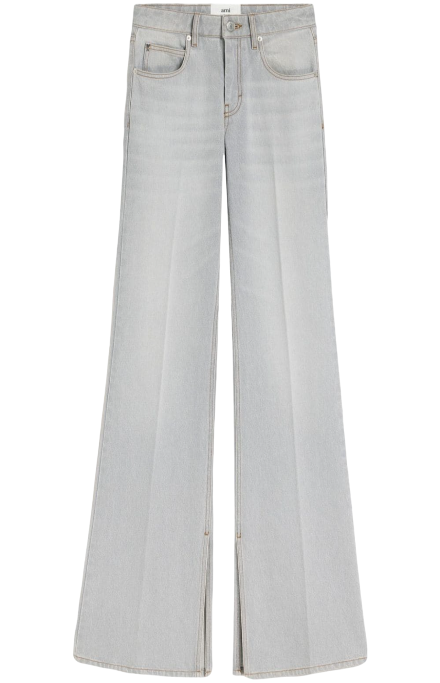 High-rise wide-leg jeans