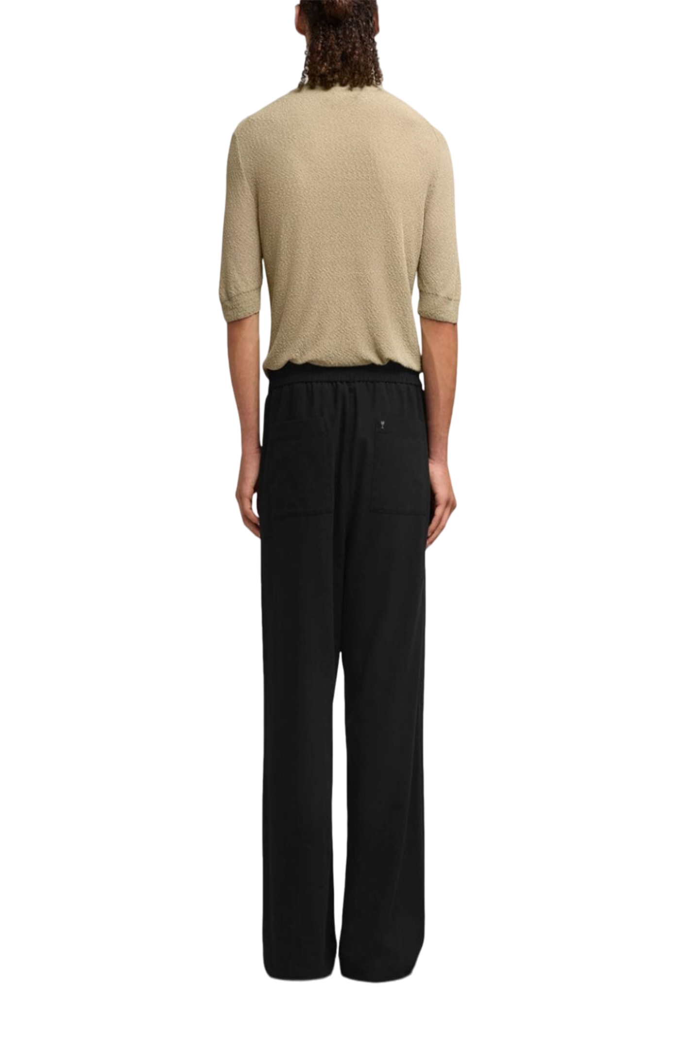 Load image into Gallery viewer, Ami de Coeur-plaque cotton trousers