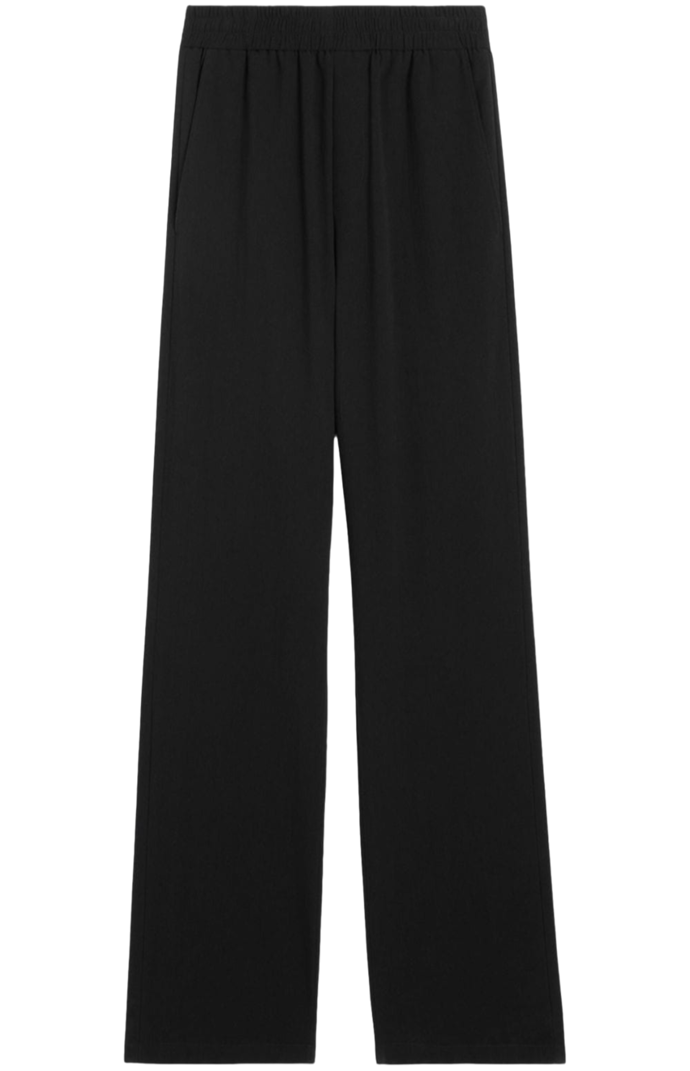 Ami de Coeur-plaque cotton trousers