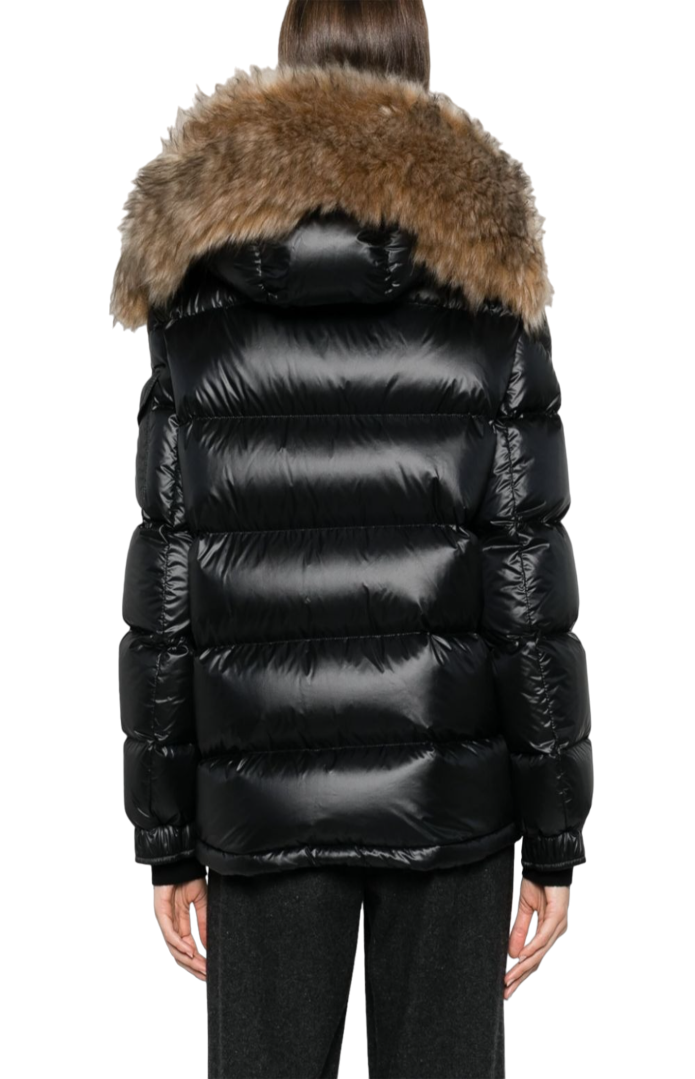 Load image into Gallery viewer, Mairefur hooded quilted jacket