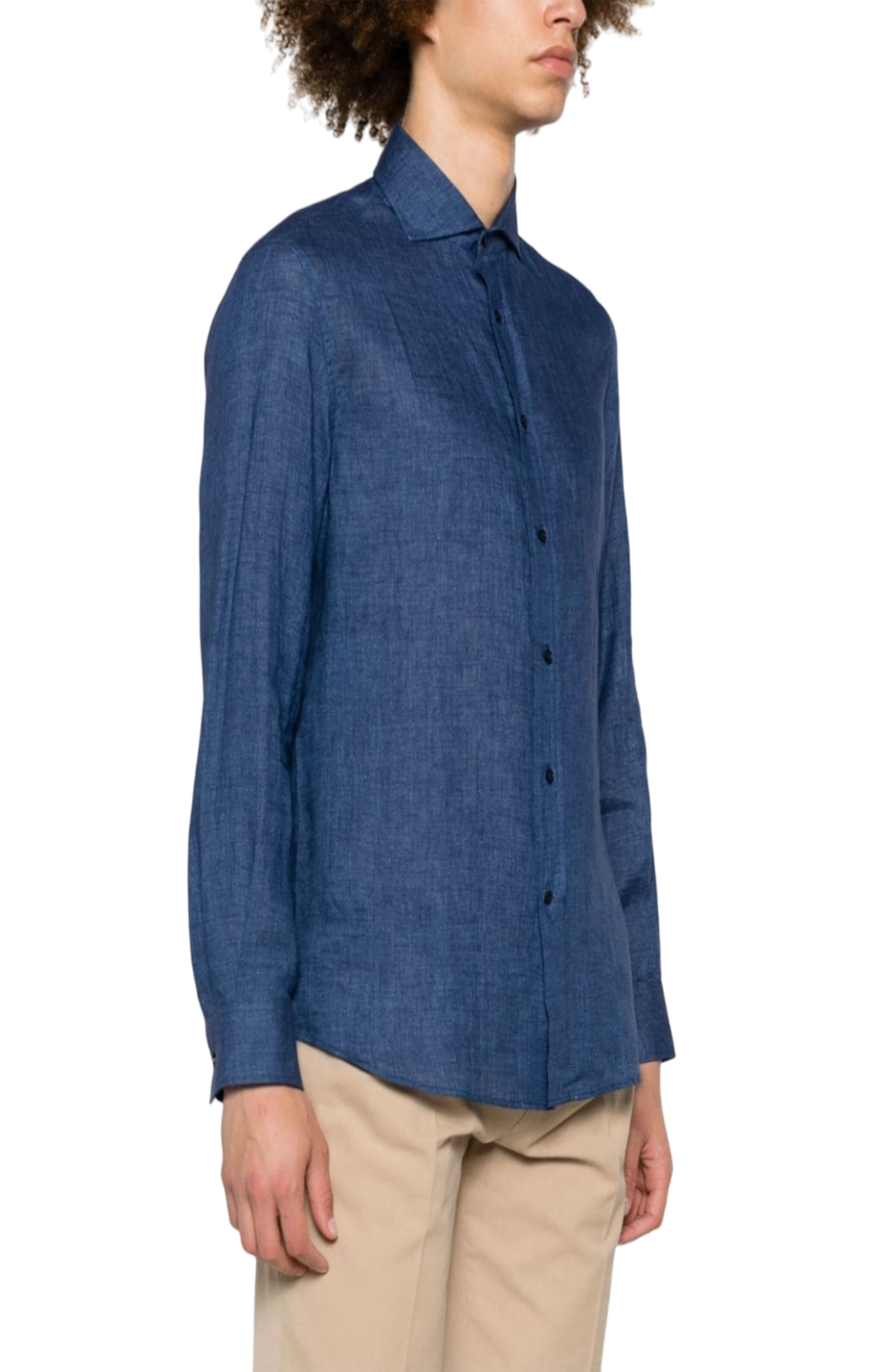 Load image into Gallery viewer, Buttoned-up linen shirt