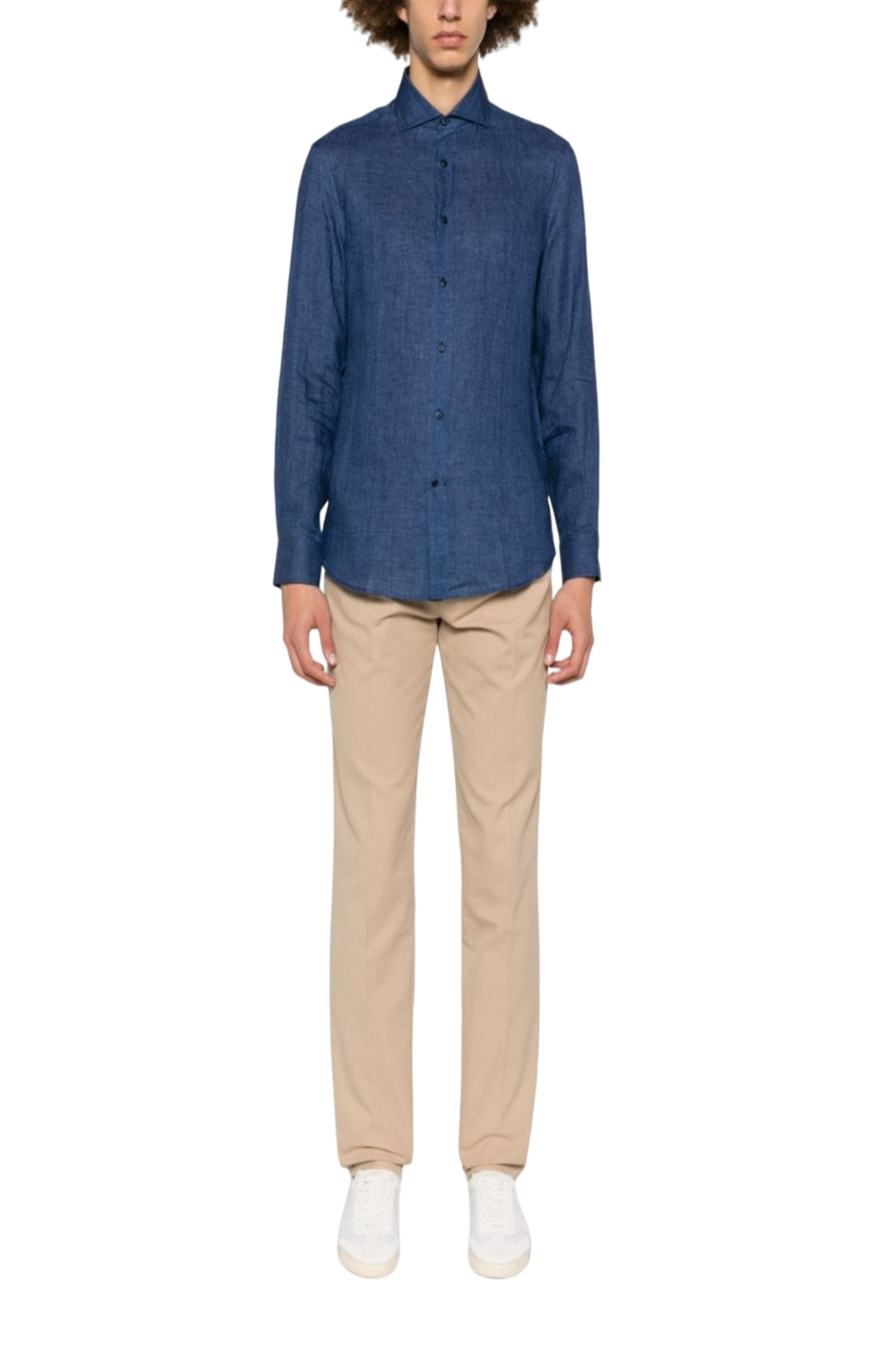 Load image into Gallery viewer, Buttoned-up linen shirt