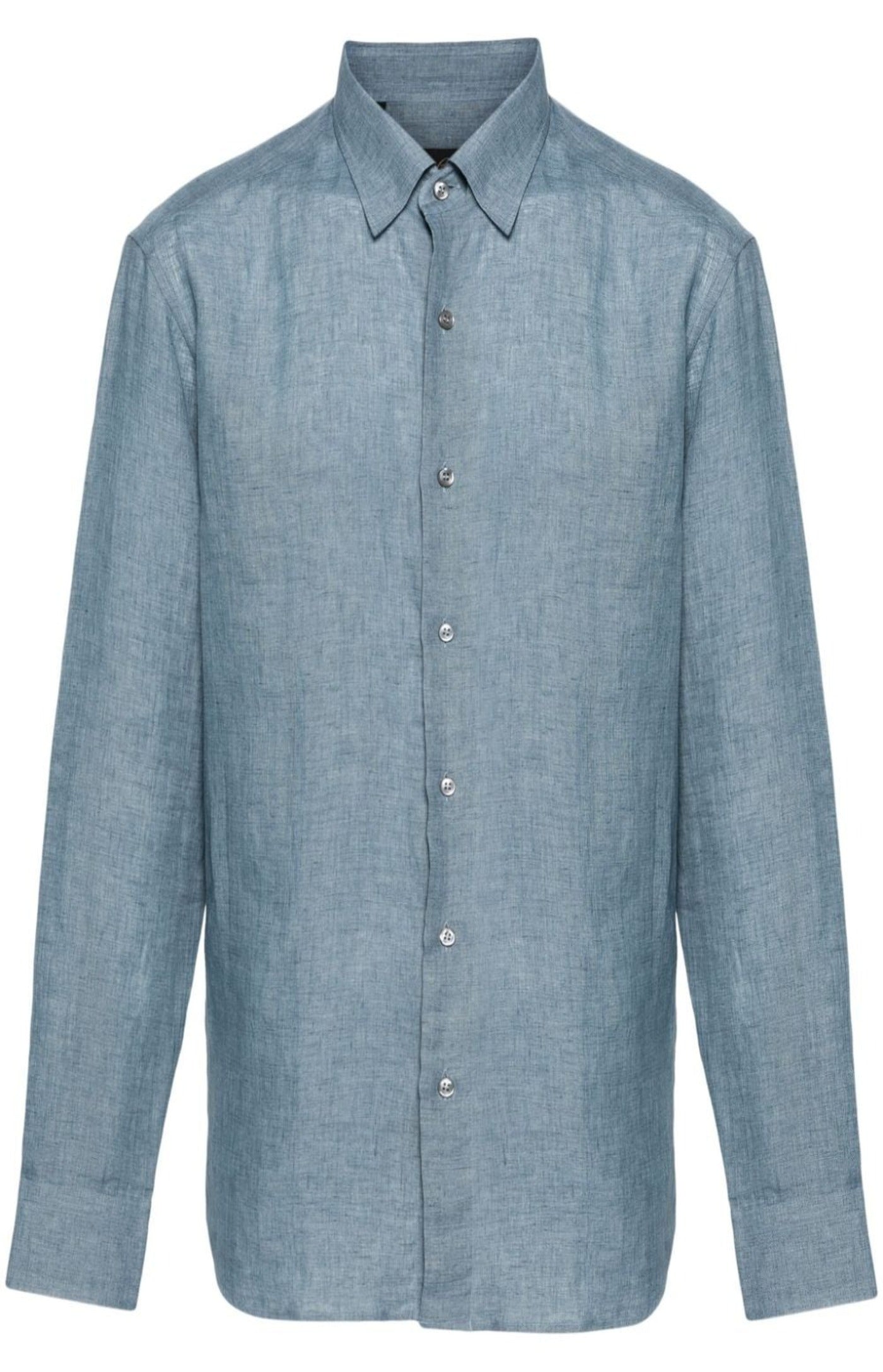 Load image into Gallery viewer, Chambray linen shirt