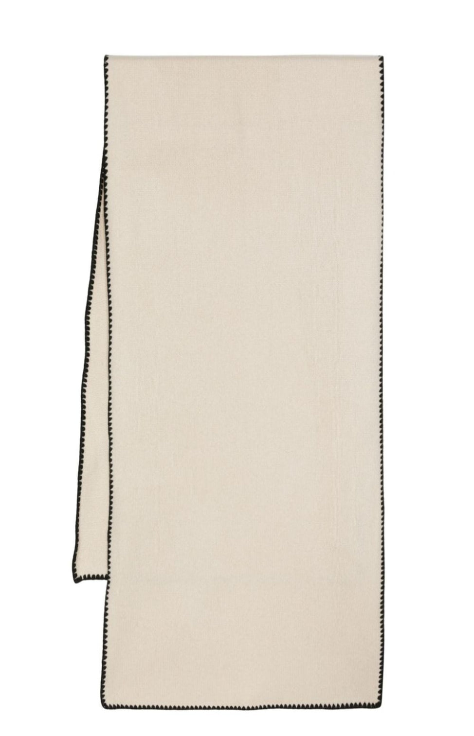 Embroidered cashmere scarf