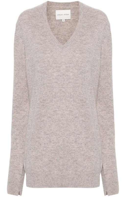 Serafini V-neck cashmere jumper