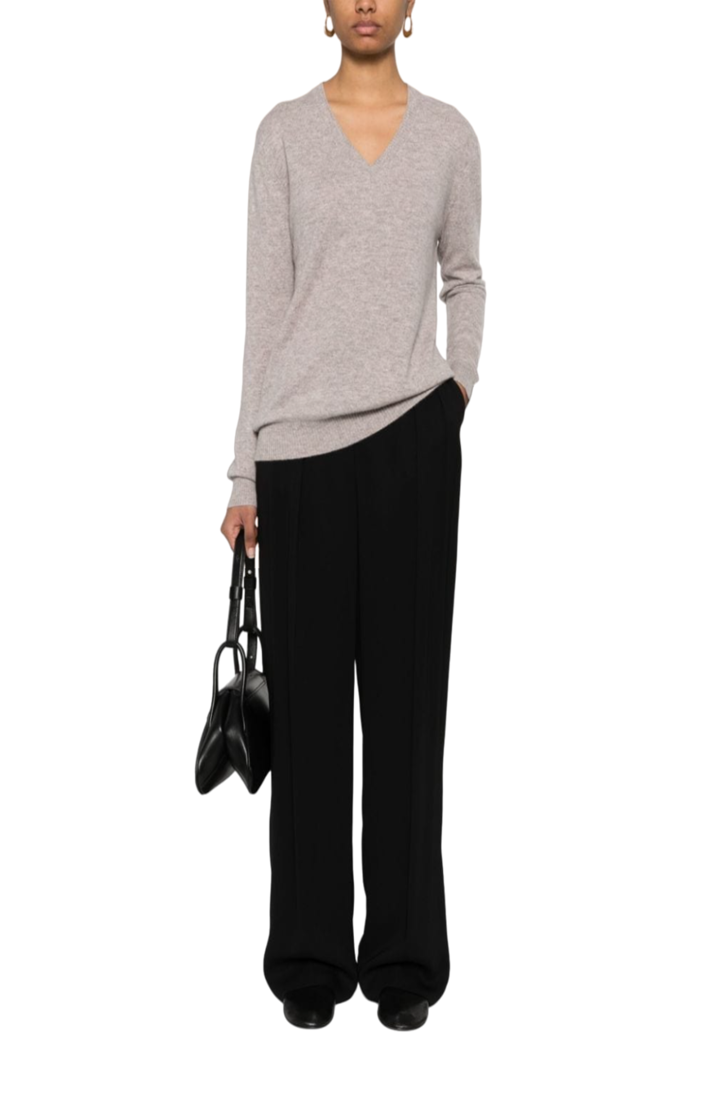 Load image into Gallery viewer, Serafini V-neck cashmere jumper