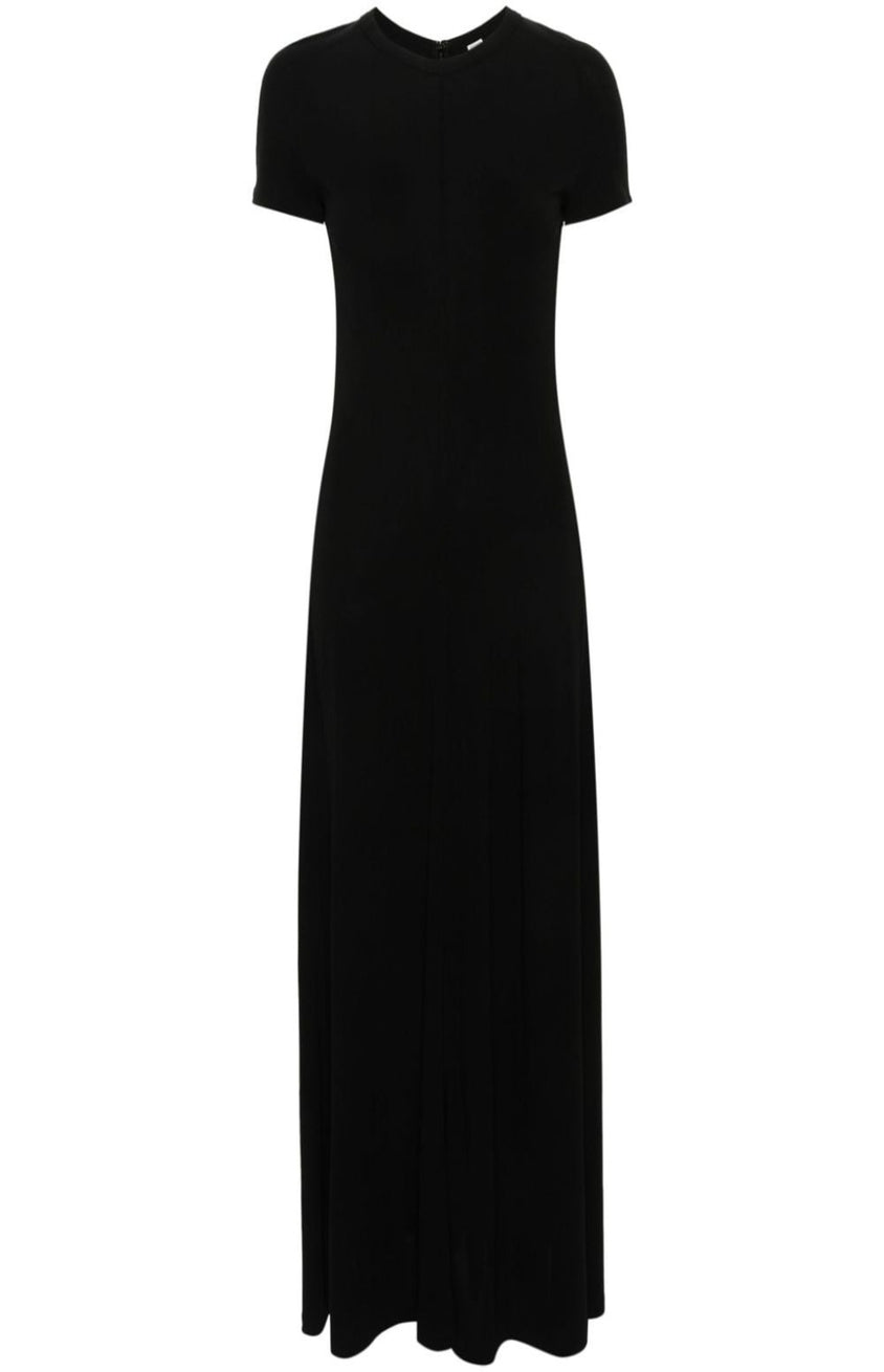 Fluid jersey maxi dress