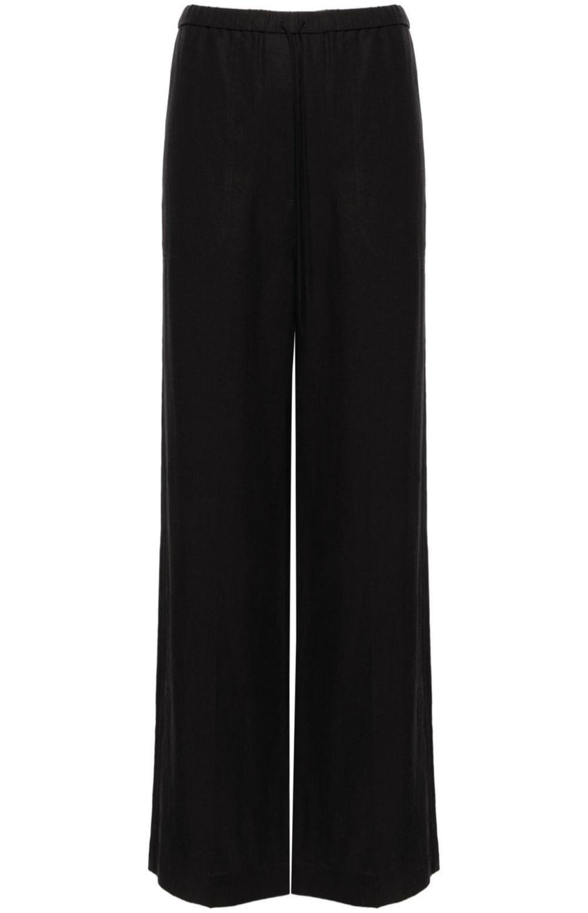 Fluid drawstring trousers