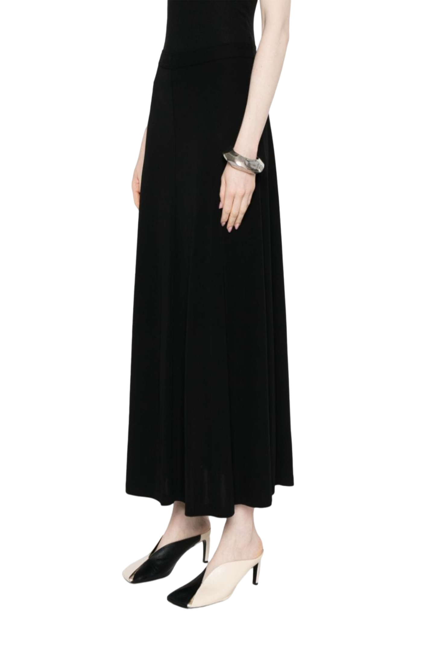 Load image into Gallery viewer, High-waisted midi skirt