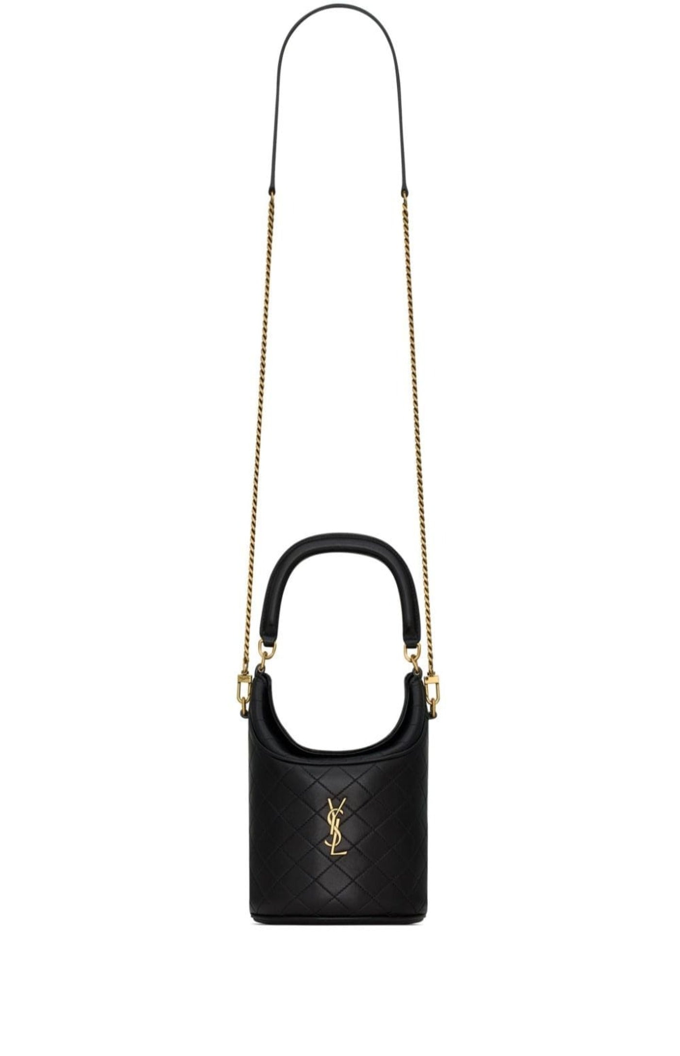 Load image into Gallery viewer, Mini Gaby lambskin bucket bag