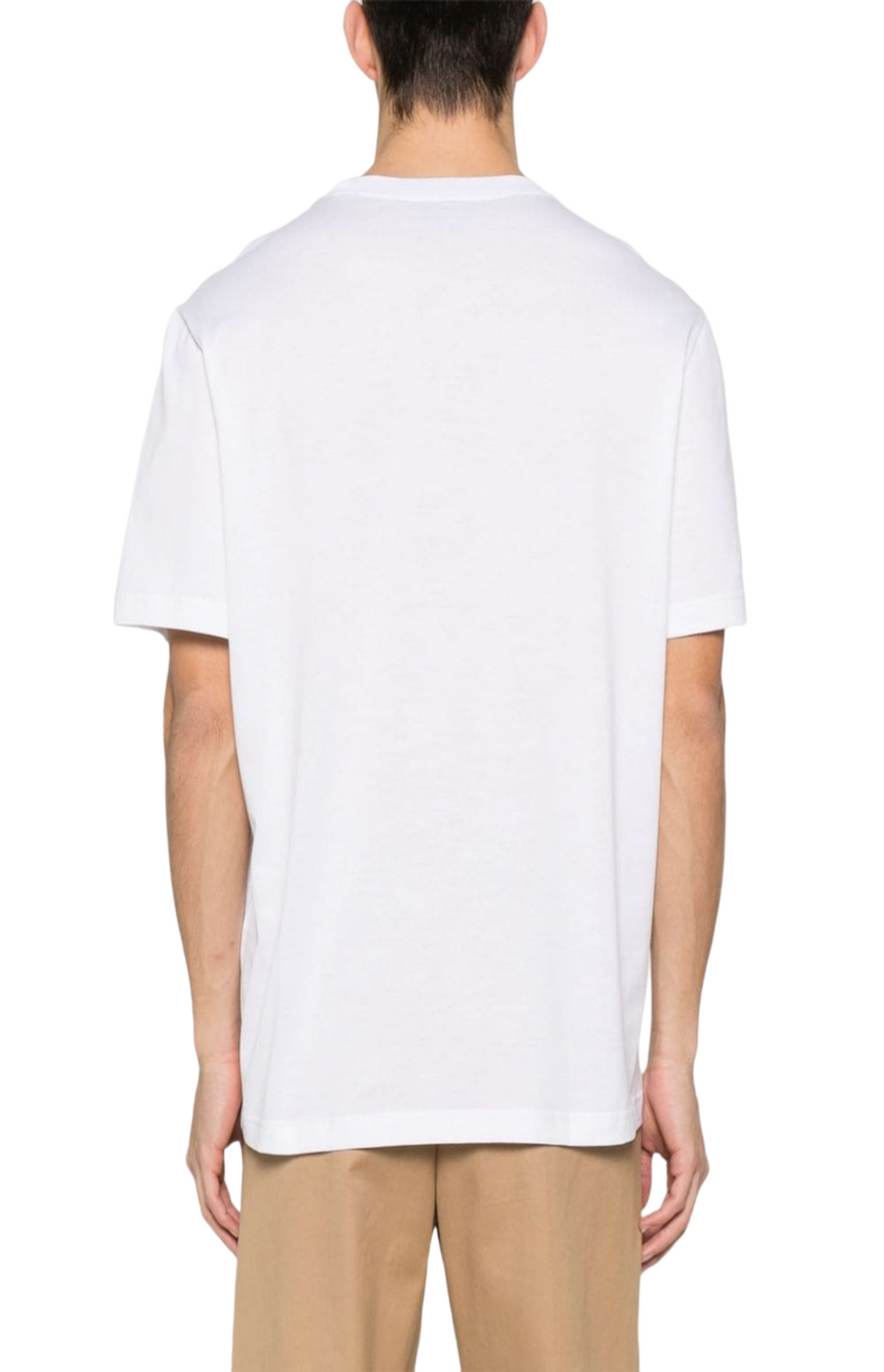 Embroidered-logo cotton T-shirt