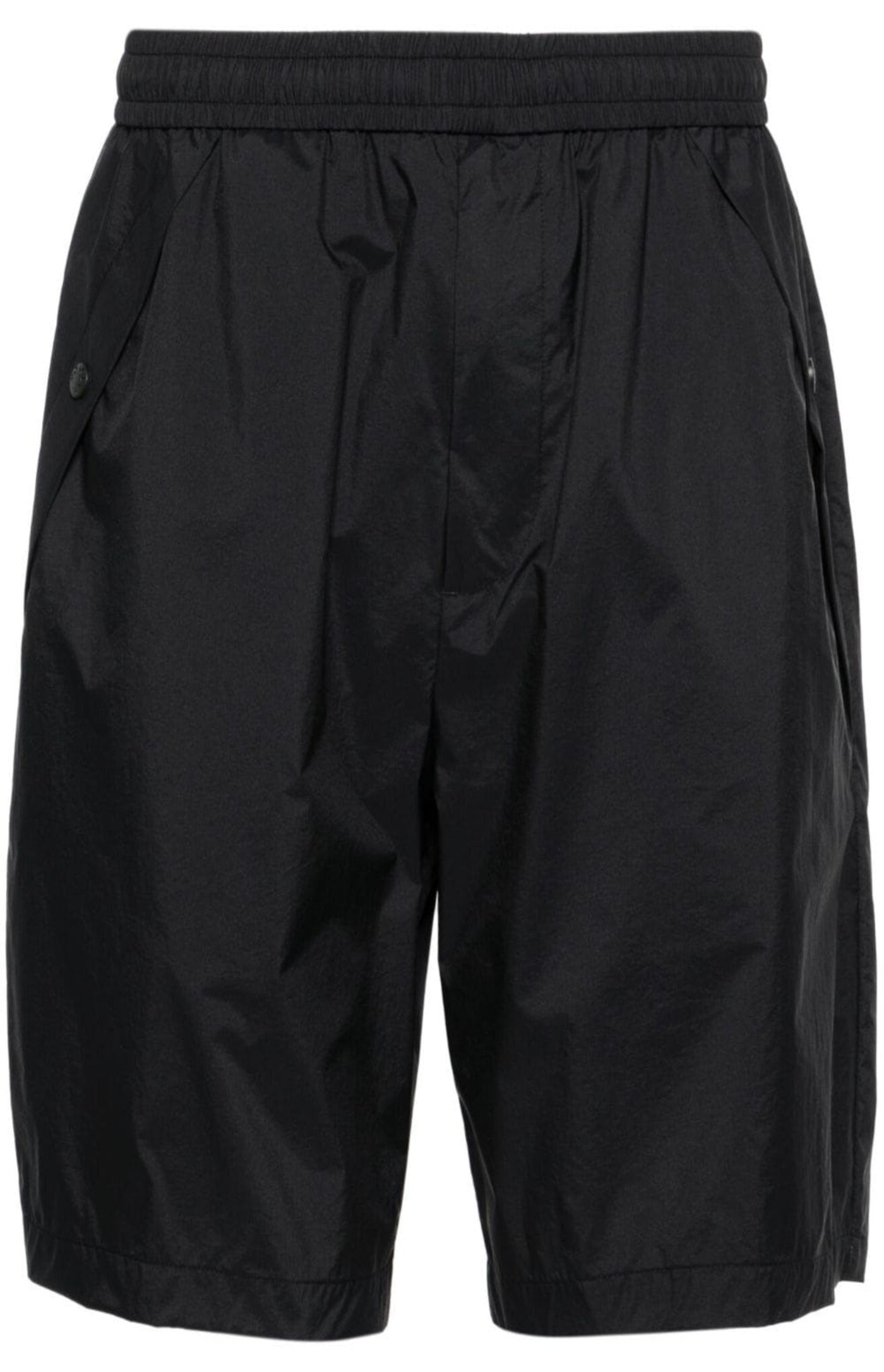 Load image into Gallery viewer, Elasticated-waist bermuda shorts