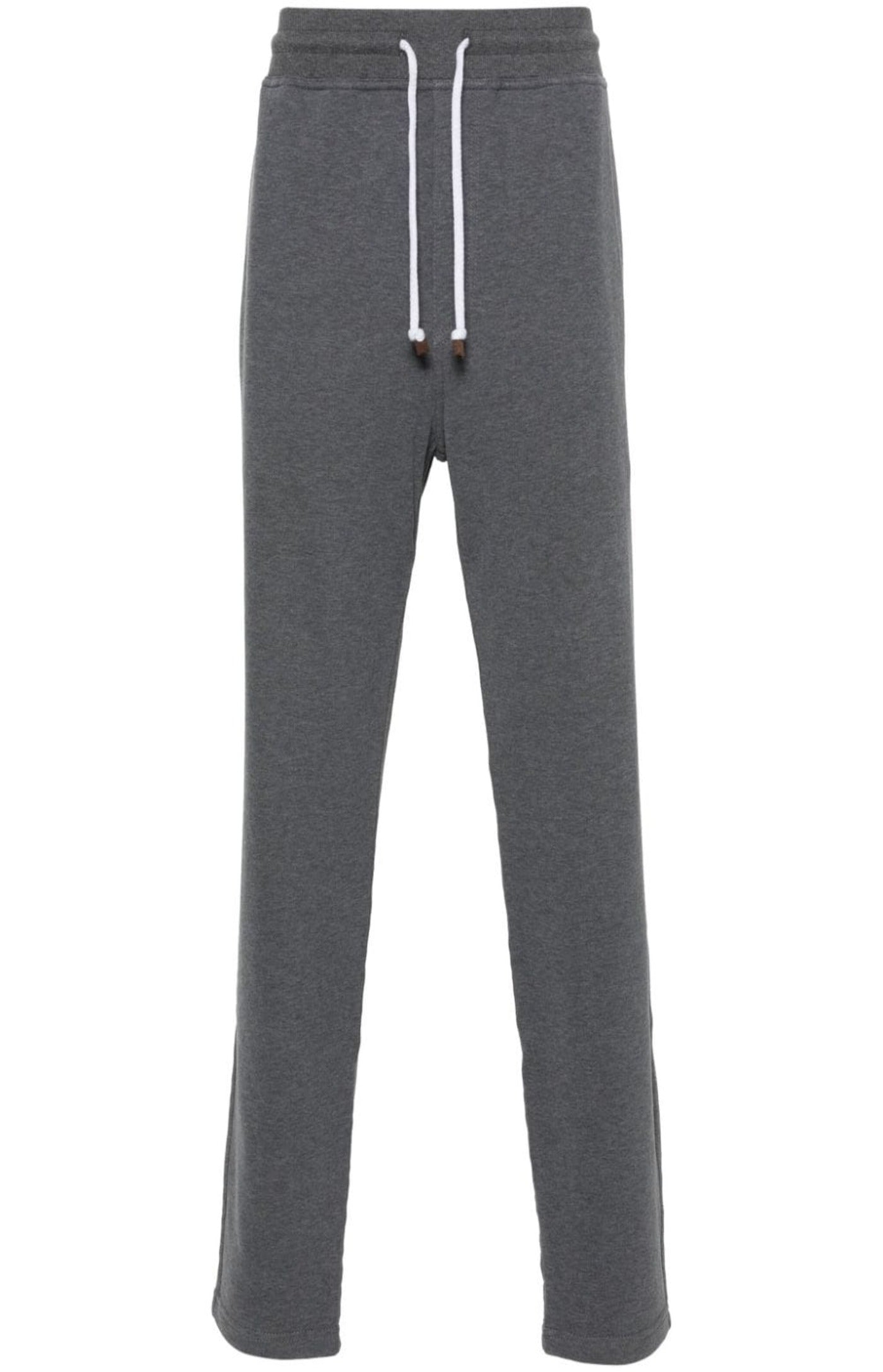 Mélange jersey trousers