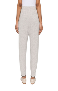 Mid-rise cashmere trousers