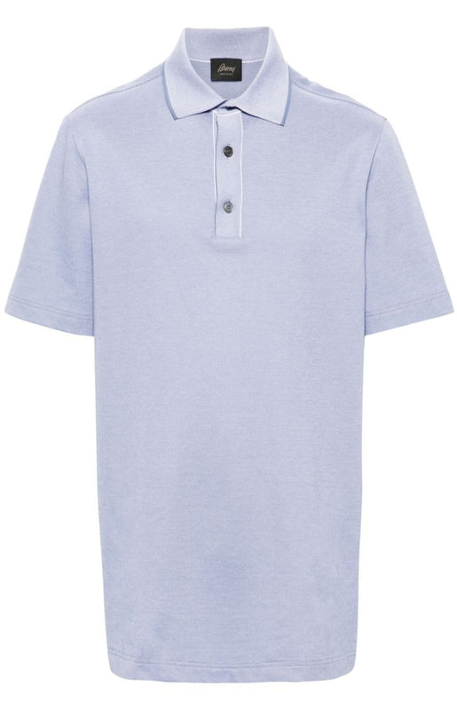 Piqué cotton polo shirt