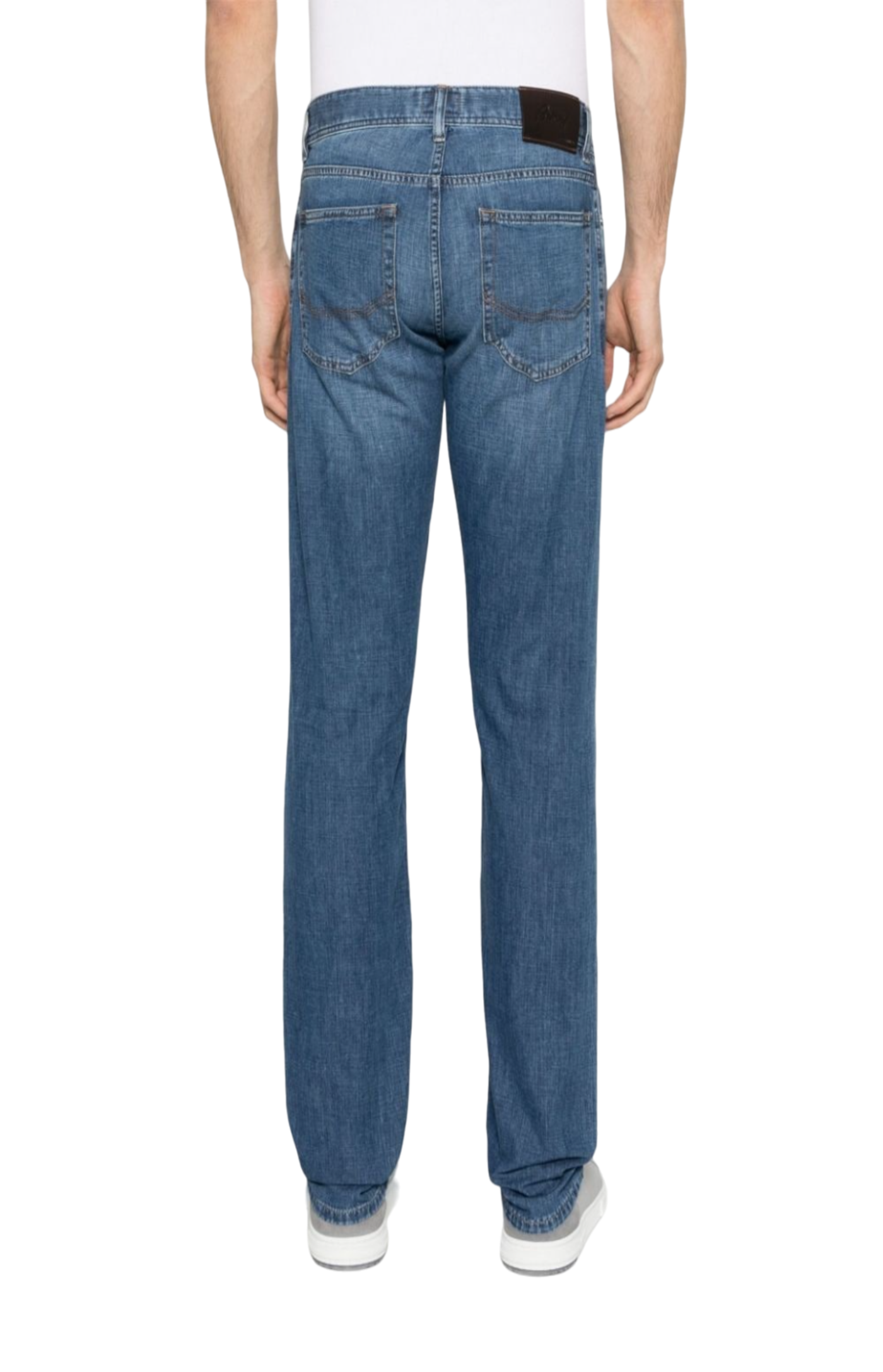 Load image into Gallery viewer, Meribel mid-rise straight-leg jeans