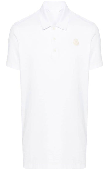 Logo-appliqué polo shirt