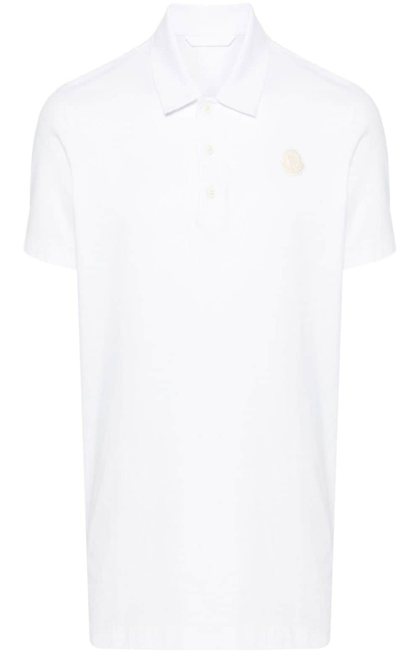 Logo-appliqué polo shirt