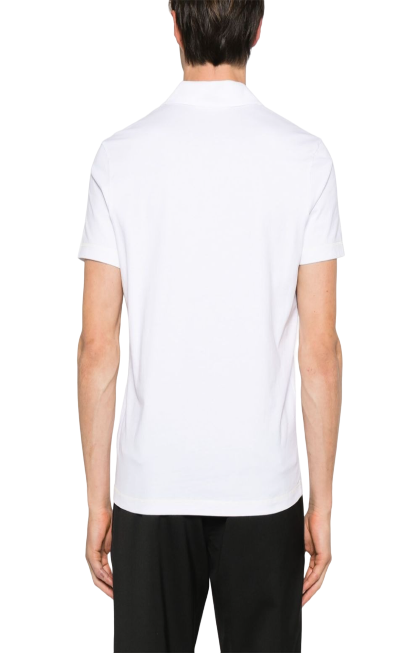 Load image into Gallery viewer, Logo-appliqué polo shirt