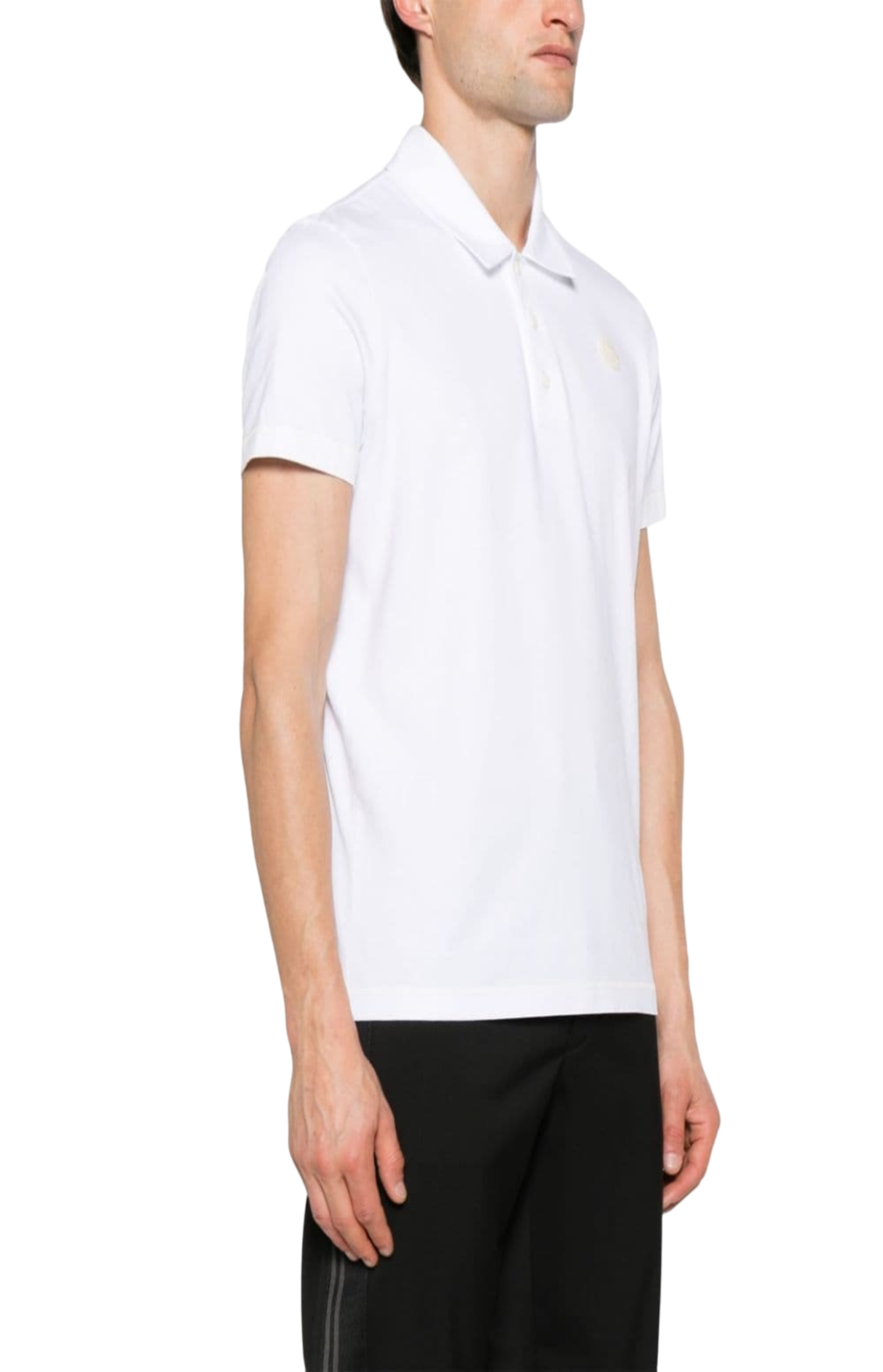 Load image into Gallery viewer, Logo-appliqué polo shirt