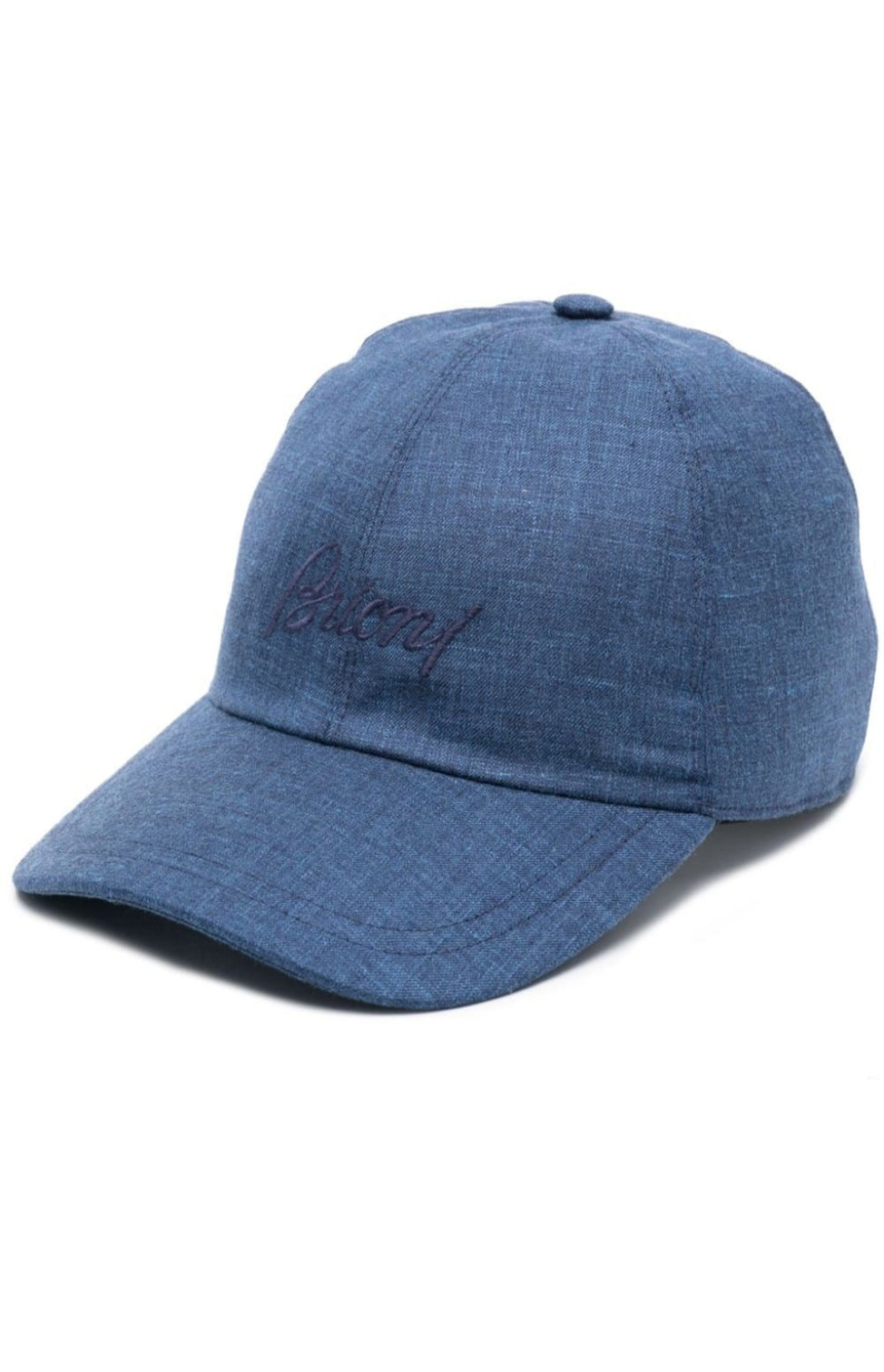 Logo-embroidered baseball cap