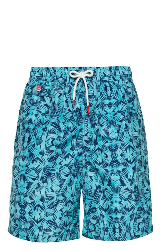 Logo-embroidered swim shorts