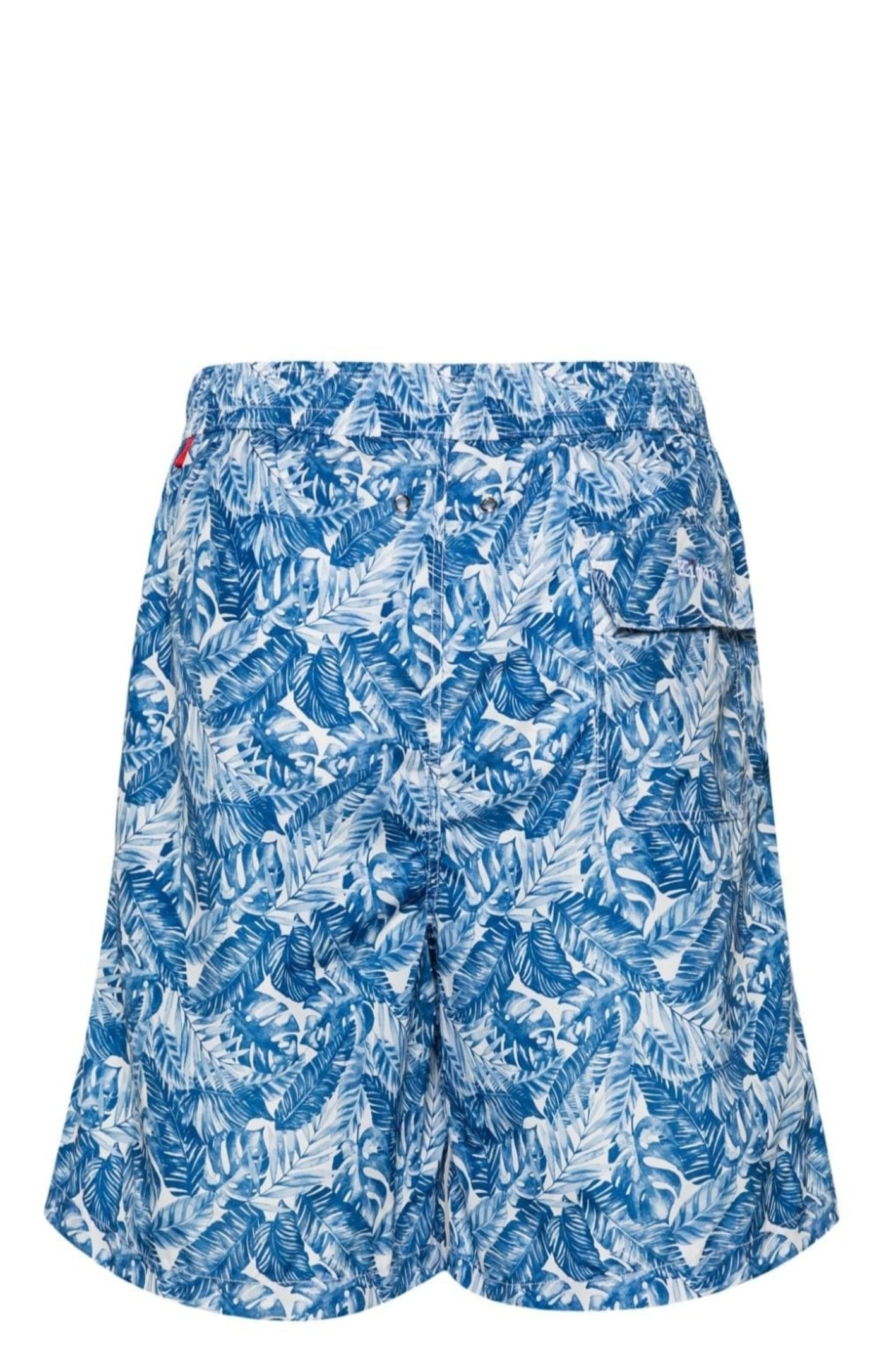 Load image into Gallery viewer, Logo-embroidered swim shorts