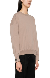 Monili-chain sweatshirt