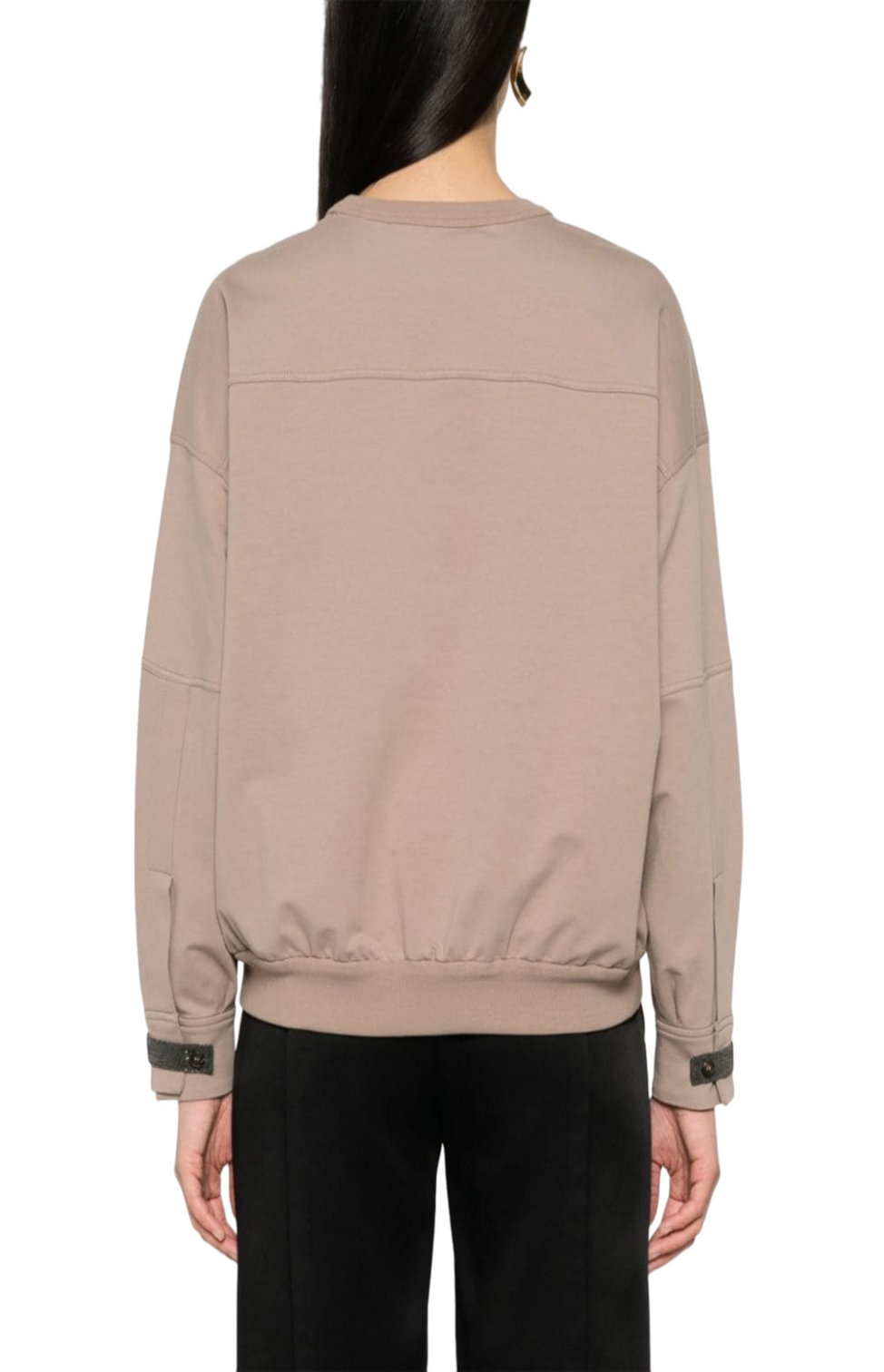 Monili-chain sweatshirt