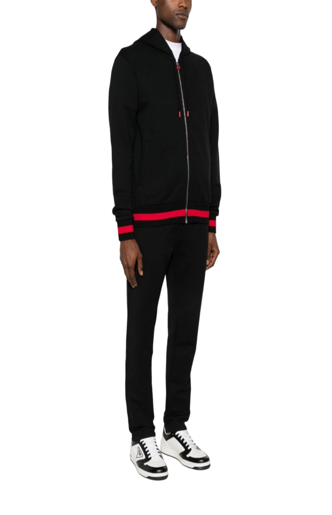 Load image into Gallery viewer, Tracksuit with hood and embroidered logo