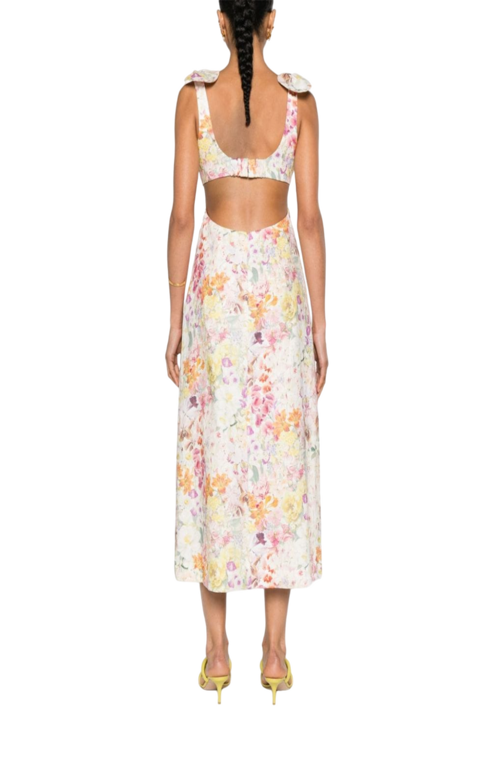 Harmony floral-print maxi dress