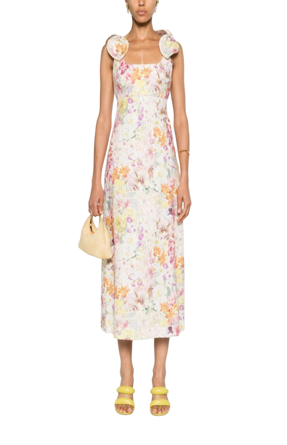 Harmony floral-print maxi dress