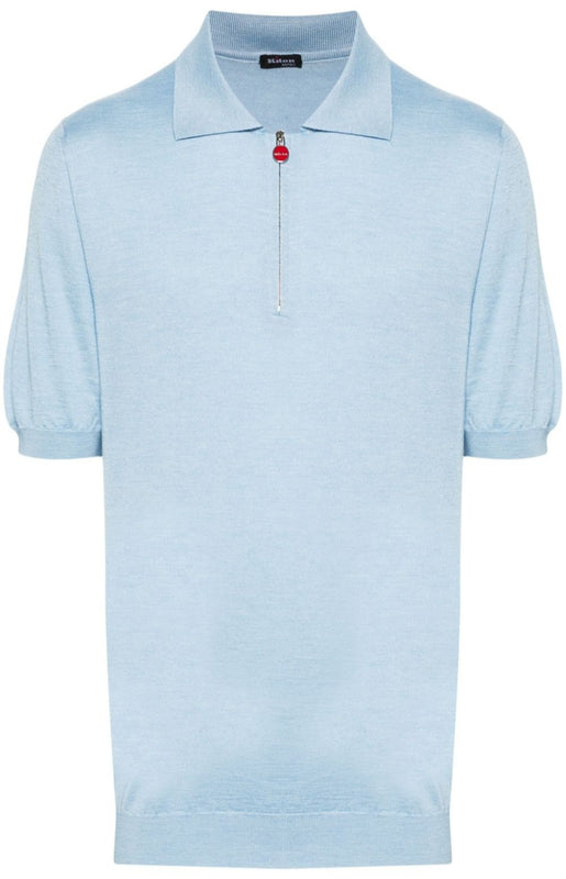 Melange polo shirt