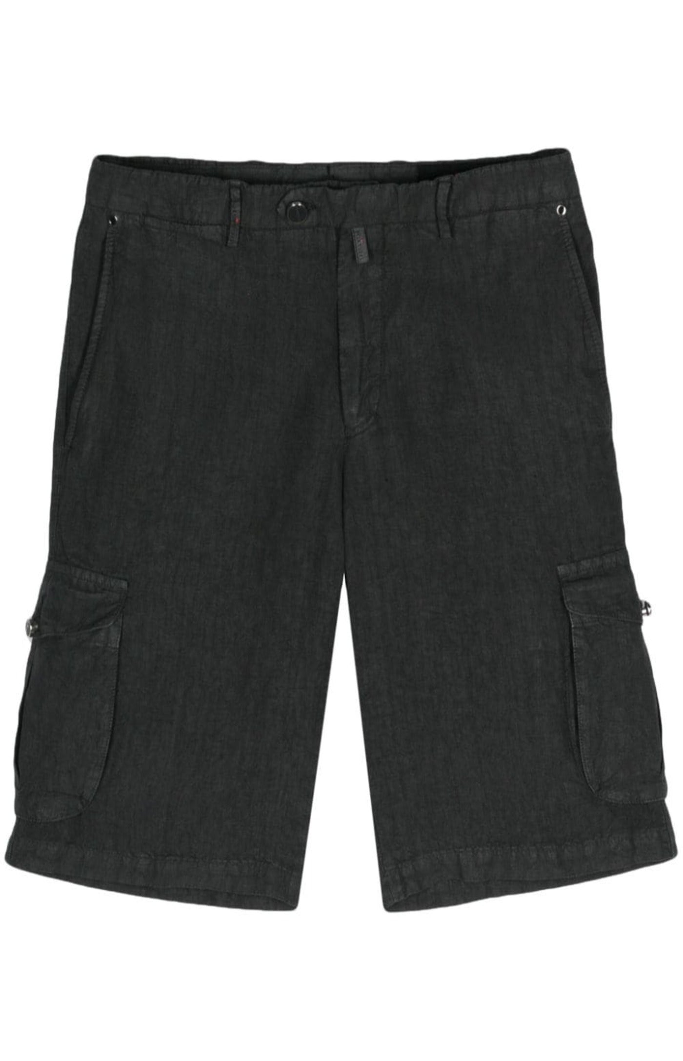 Load image into Gallery viewer, Linen cargo shorts