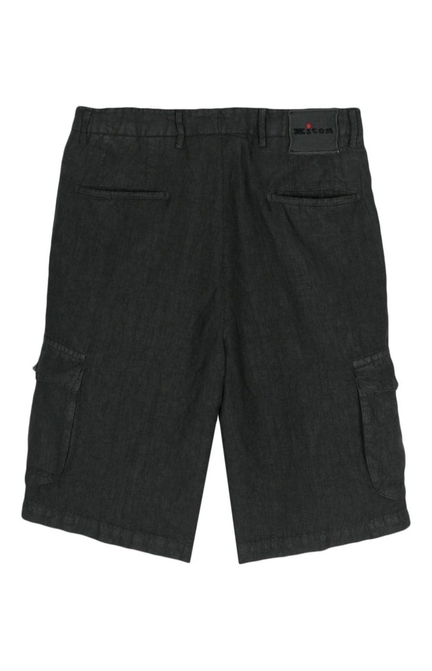 Load image into Gallery viewer, Linen cargo shorts