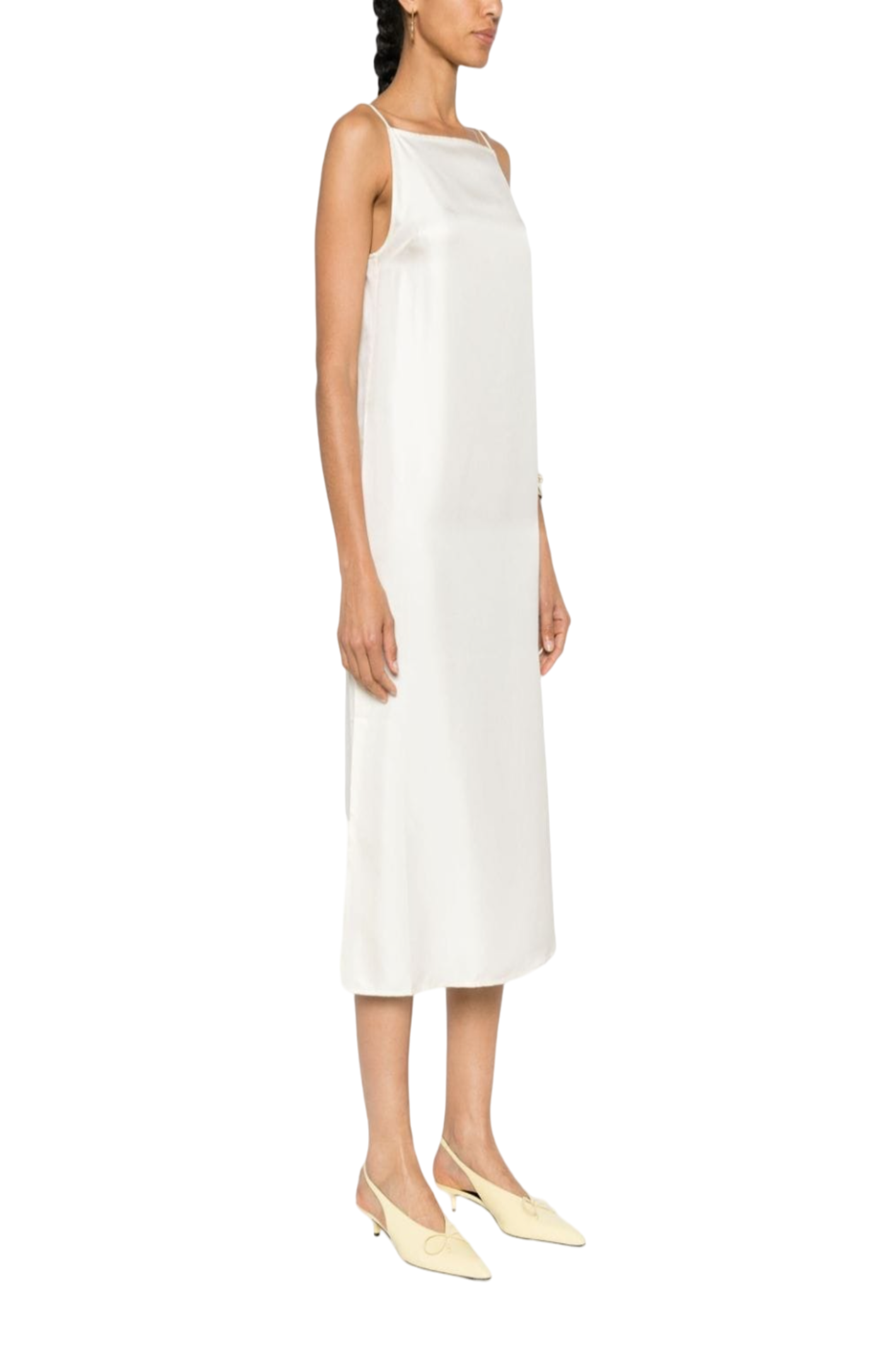 Load image into Gallery viewer, Sulum silk midi dress