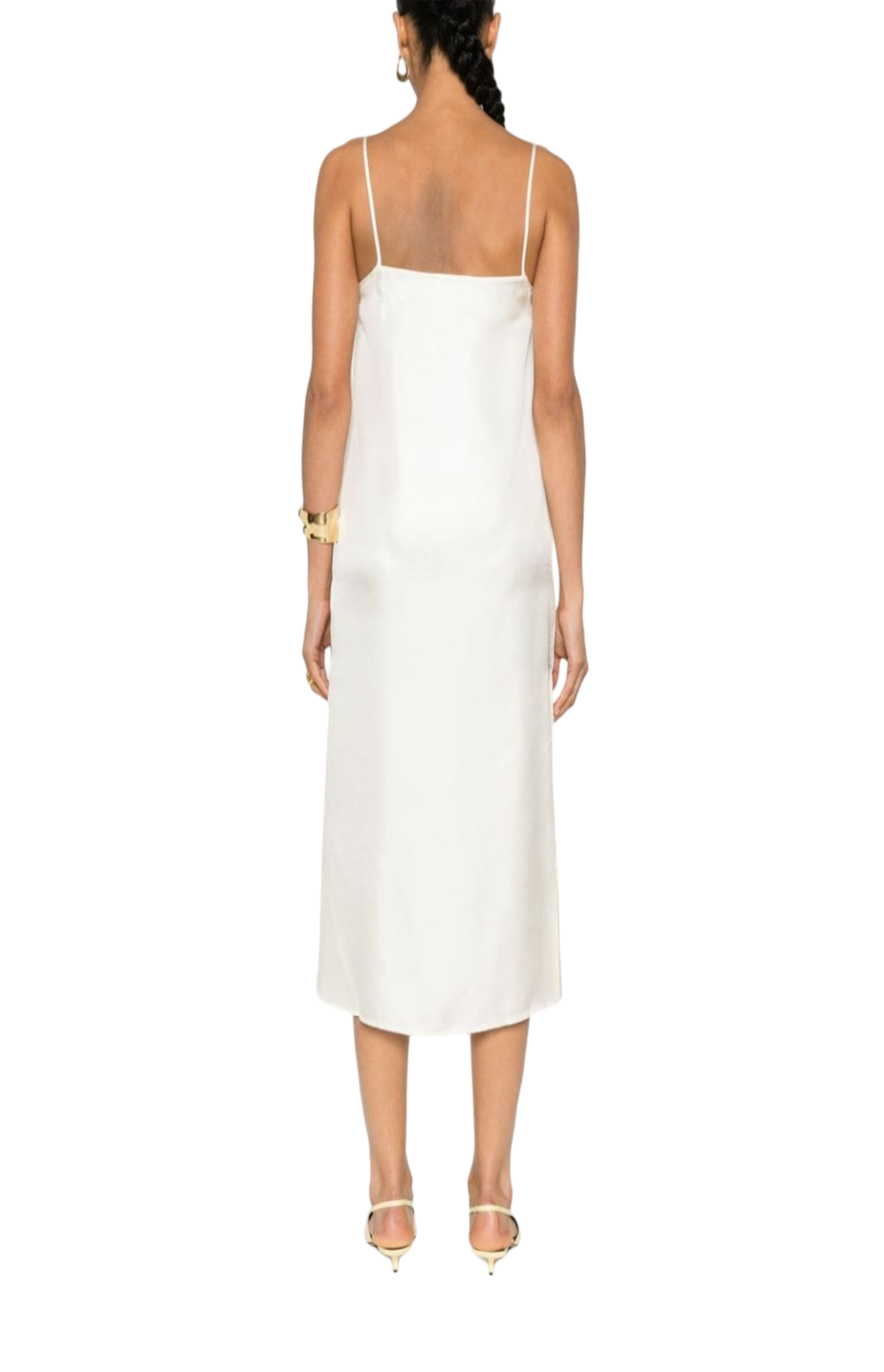 Load image into Gallery viewer, Sulum silk midi dress