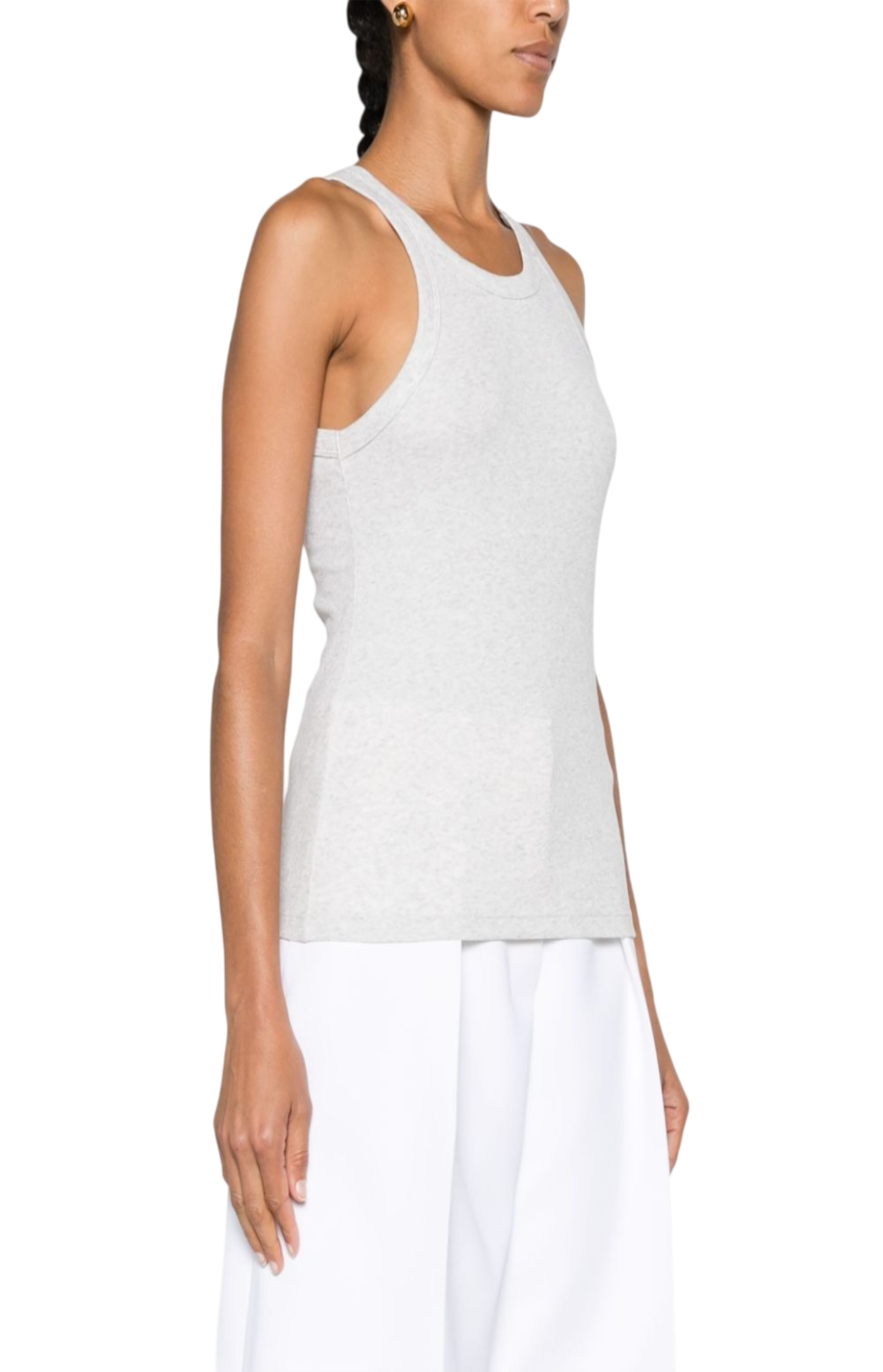 Load image into Gallery viewer, Ribbed cotton tank top