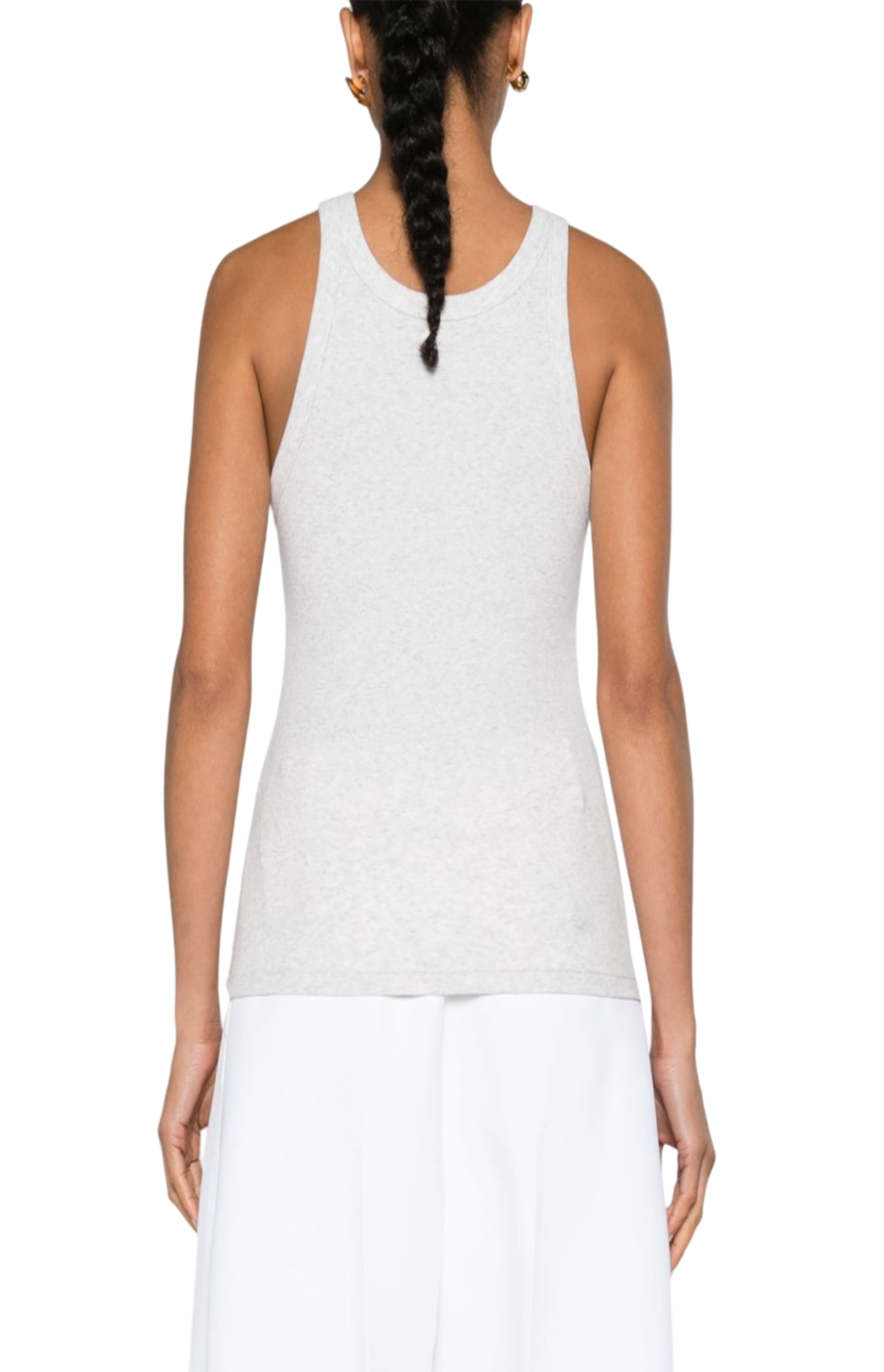 Load image into Gallery viewer, Ribbed cotton tank top